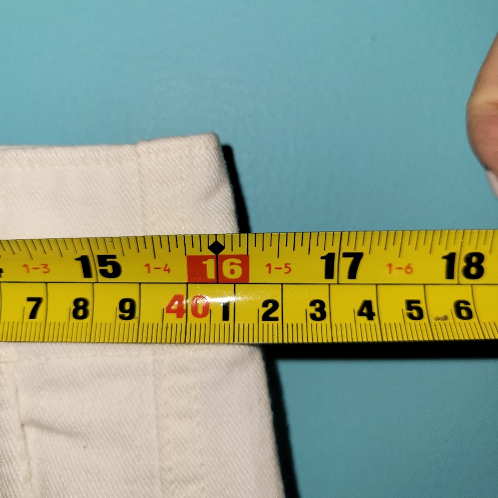 NWT Polo Ralph Lauren White Boy Crop Chino sz. 8 - Picture 10 of 11